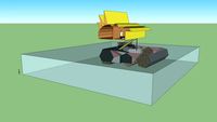 ARCH1101 - 3332288 Susan Koo - Experiment 1: THE DATUM Sketch Up Model - DRAFT#2