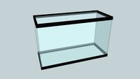 29 Gallon All-Glass / Aqueon Aquarium