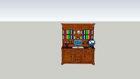 Cluttered Dresser/Desk