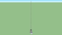 Ham Radio Antenna w/Mount