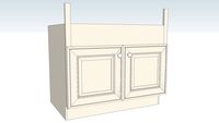 Apron Sink Base Extended