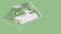 小区规划总平面 District planning scheme