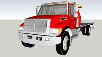 International Ramp Tow Truck