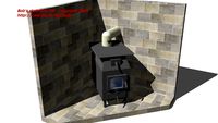 woodstove 3d