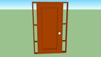 PORTA COM BATENTE DUPLO
