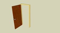 3070 Commerical Wood Door