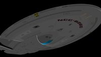 Star Trek: Into The Future - U.S.S. Altamar NCC-82610 secondary hull &nacelle pylons