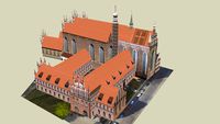 Kościół św. Trójcy i Muzeum Narodowe w Gdańsku - 3D