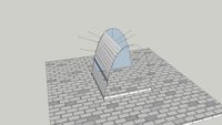 catenary arch line drawing