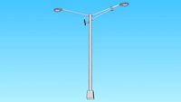 Two Arms on a pole (Bel air Node Mounted on a pole light)