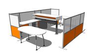 51' h. Office Divider Partition Walls by iDivideWalls.com