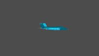 F35 fighter bomber attack aircraf t with vtol capabilities (glass sculpture) unfinished