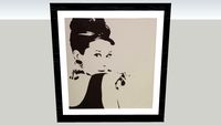 Audrey Hepburn Picture - Ikea PJATTERYD