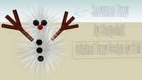 Snowman Fuzzy