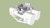 Experimental Bi-piston engine