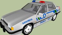 Volvo S-70 Montreal (Quebec) patrol car