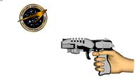 Star Trek Weapons - Enterprise Series - EM 33 Plasma Pistol (2133)