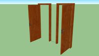 Batente com porta