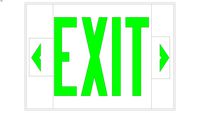 Nicko Vintage Exit Sign