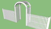 White Picket Gate