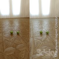 Collection of modular flooring Cheston 4 species