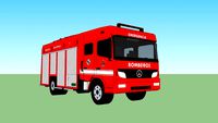 mercedes atego- bombeiros de são paulo