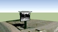 Mobilier Urbain Type– Planimètre Affichage 4X3.