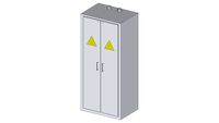 Sicherheits-Hochschrank, FWF90, 371-078, 900x1968x615mm, 2 Türen, ErgoPlus