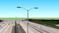 Street Lights on I-294 via Tri State Tollway
