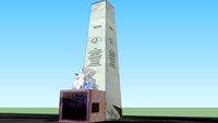Monumento a la bandera en Chetumal