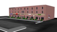 Versailles Place Commercial Building in Pittsboro, North Carolina USA