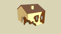 old rotten house