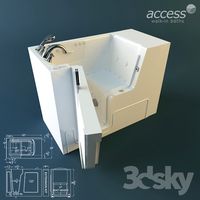 Walk in tub 29h53