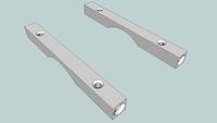 HPI Savage engine mount brace (x2)