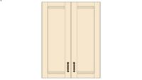 Wall Double Door 39H