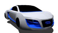 An Audi RSQ