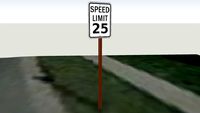 Speed Limit Sign