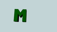 M - Chorus Line font