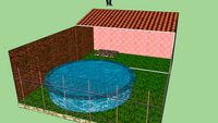 Projeto piscina inflável