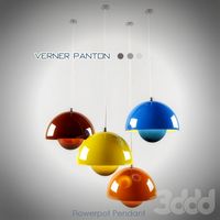 Verner Panton Flowerpot Pendant