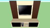 RACK COM PAINEL