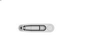 Aluminum Cranked Handle with Retractable Revolving Grip