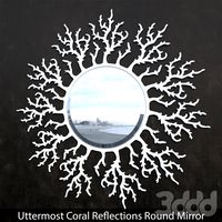 Uttermost Coral Mirror