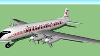 Central Air Lines (1947 FICTIONAL]) - Canadair DC-4M2 North Star M2-3