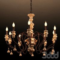 GRAMERCY HOME - Chandelier CH004-10-AKD
