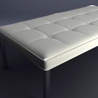 Contemporary Bench3d model