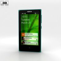 Nokia X Green3d model