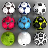 Soccer ball set3d model
