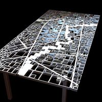 Table New Baghdad Edra Ezri Tarazi3d model