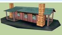 Zion Lodge cabin #12